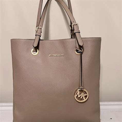 michael kors north south saffiano tote|michael kors saffiano large tote.